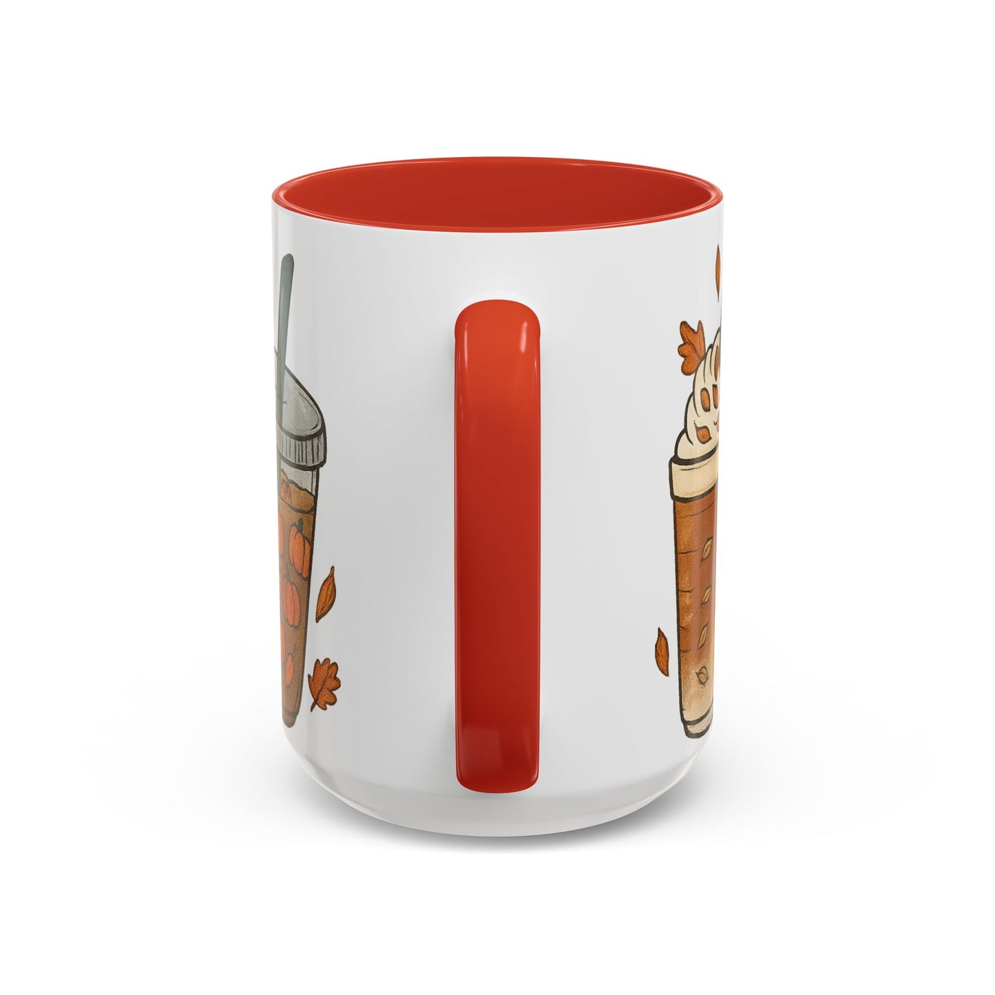 Pumpkin Spice Accent Mug – Fall Coffee Cup (11oz & 15oz)