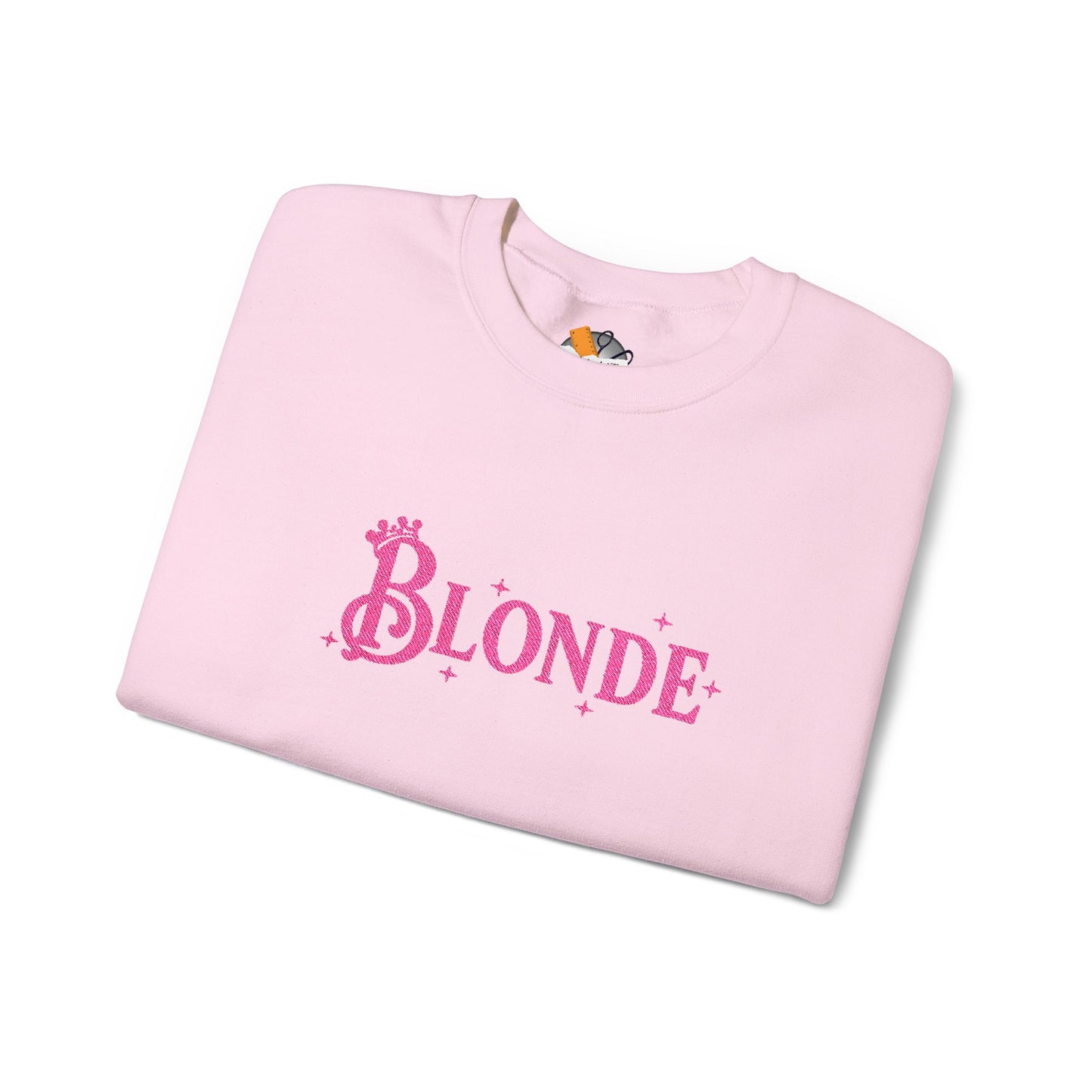 Galinda “Blonde” Wicked Crewneck Sweatshirt | Broadway-Inspired Pink Letter Pullover (4 Color Options)