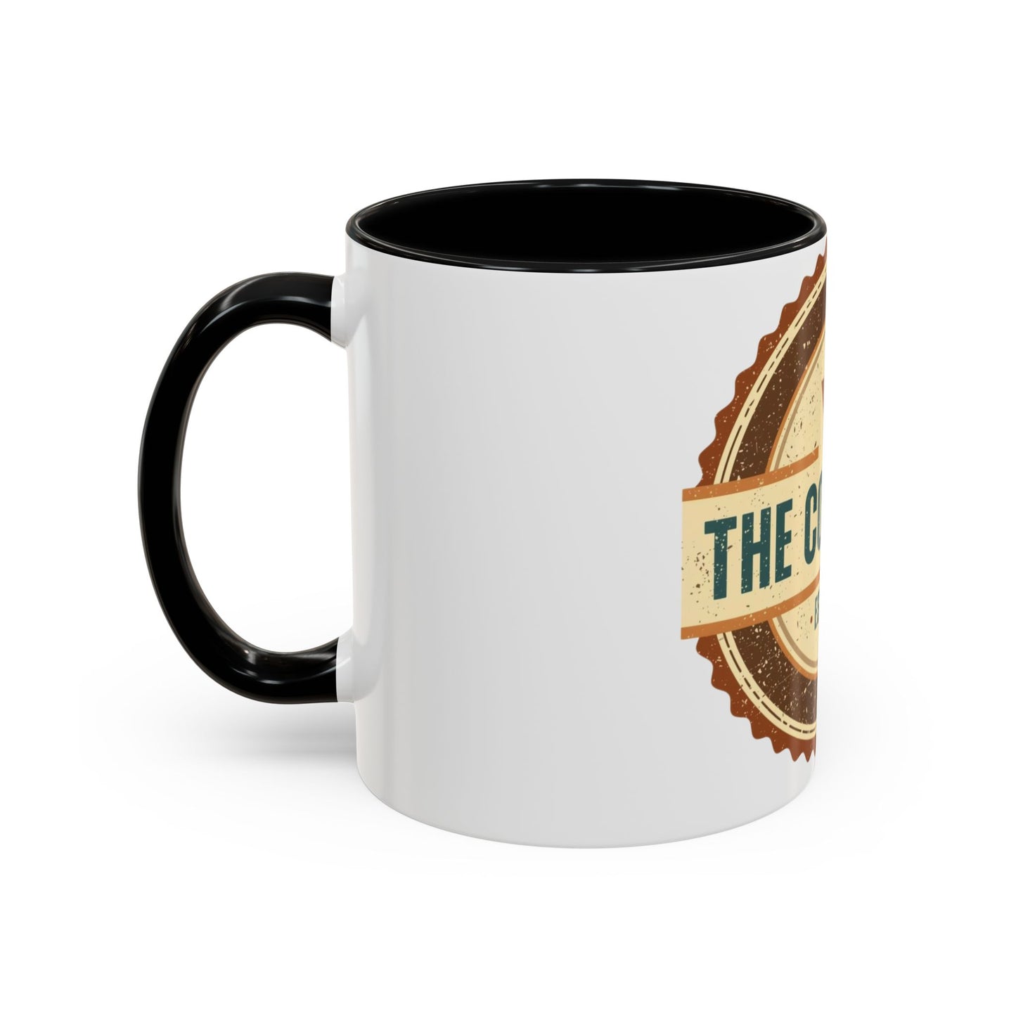 The Cozy Club Accent Mug | 11oz & 15oz Coffee Cup for Comfort Seekers (Multiple Colors)