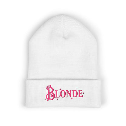 Blonde Wicked-Inspired Beanie | Galinda Aesthetic Winter Hat