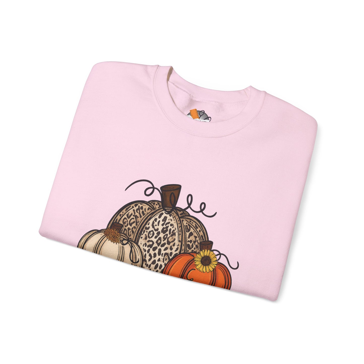 Grateful Thankful Blessed Crewneck Sweatshirt – Fall Faith & Pumpkin Season Pullover (10 Colors)