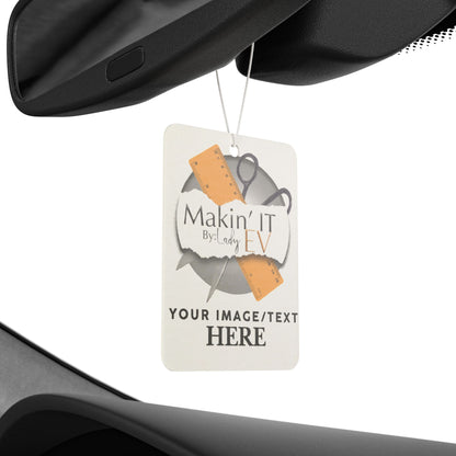 Custom Car Air Freshener – Personalized Hanging Air Freshener