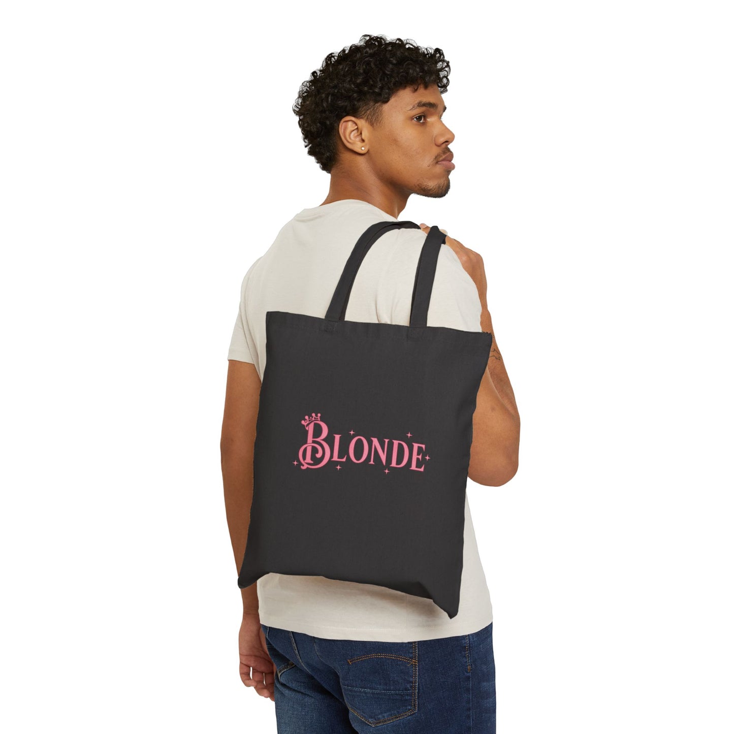 Blonde Tote Bag | Wicked-Inspired Galinda Quote Tote (Black or Natural)