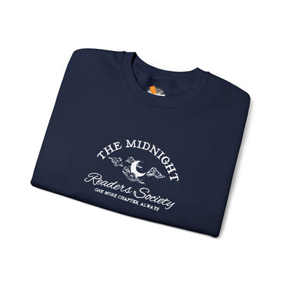 Midnight Readers Society Crewneck | One More Chapter Always