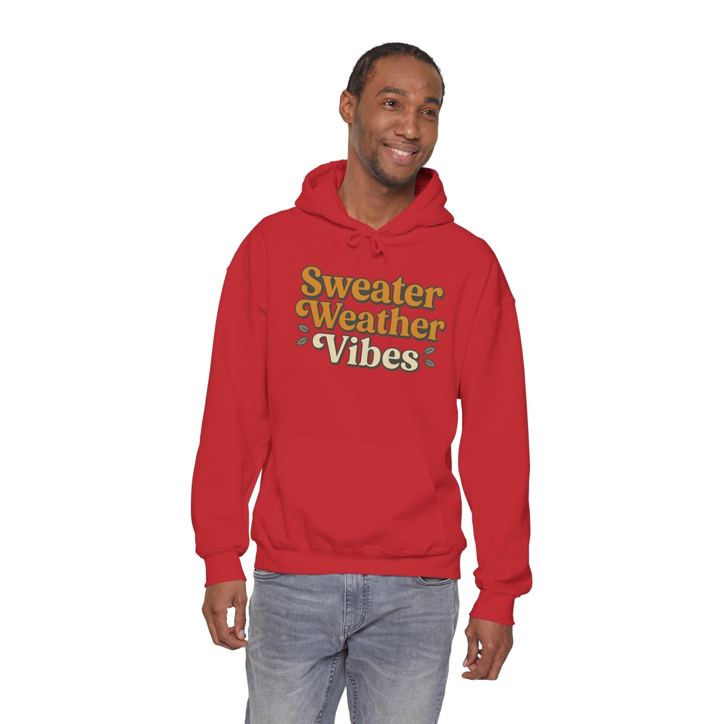 Sweater Weather Vibes Hoodie – Cozy Fall Aesthetic Pullover