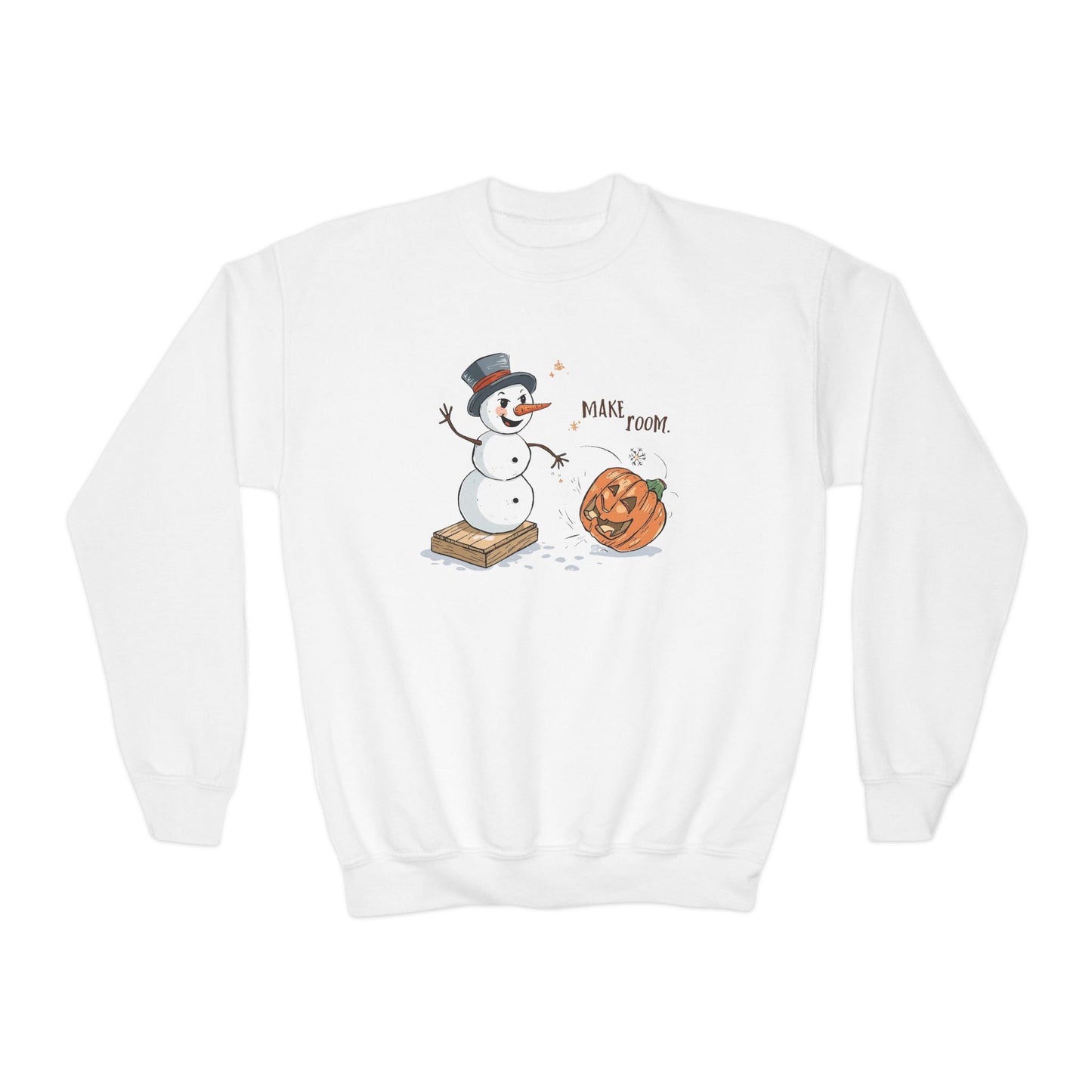 Fall to Winter “Make Room” Youth Crewneck Sweatshirt