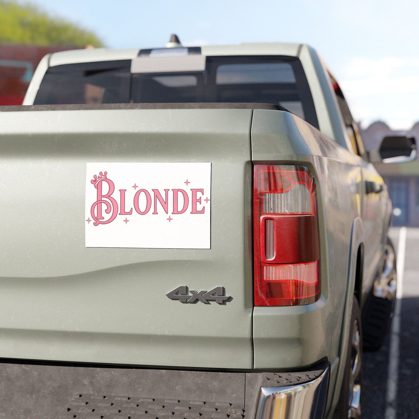 Wicked Inspired Galinda Car Magnet | “Blonde” Pink Princess Magnet