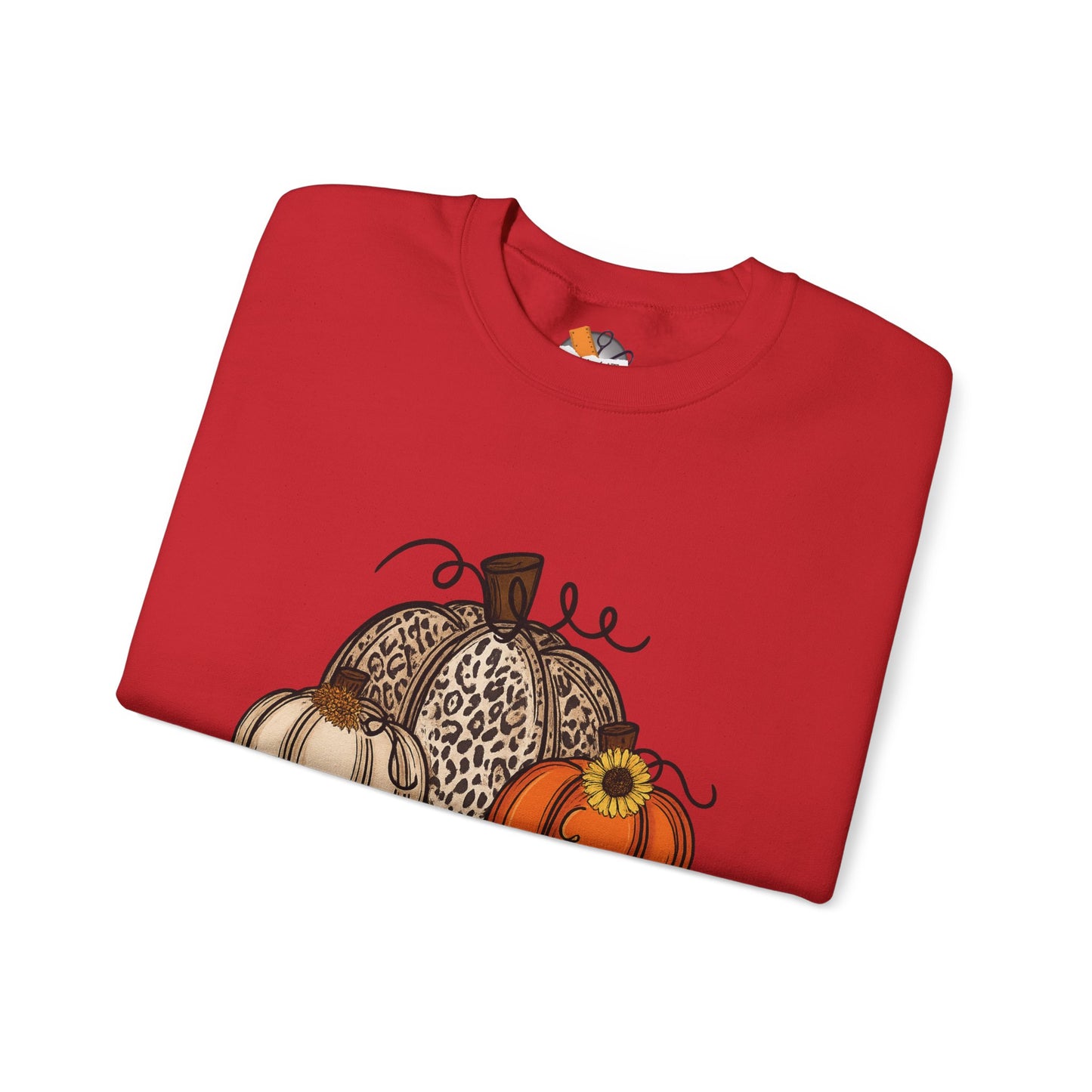Grateful Thankful Blessed Crewneck Sweatshirt – Fall Faith & Pumpkin Season Pullover (10 Colors)