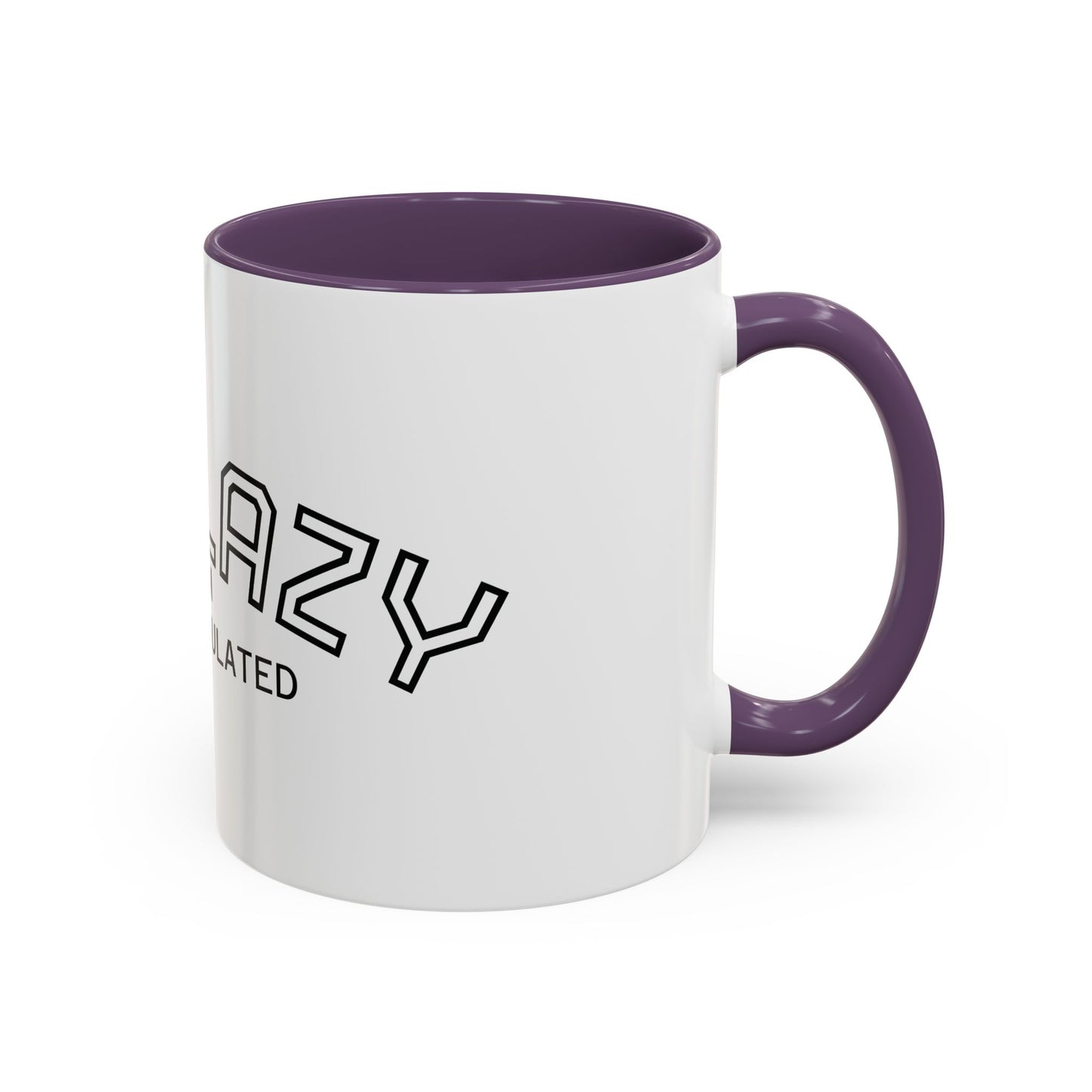 Not Lazy, I’m Overstimulated Accent Mug – Funny Mental Health Coffee Mug