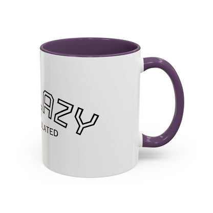 Not Lazy, I’m Overstimulated Accent Mug – Funny Mental Health Coffee Mug