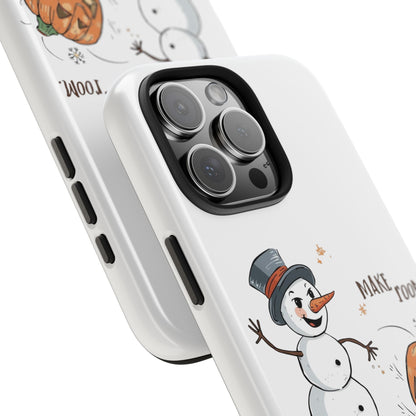 Fall to Winter “Make Room” Humorous Phone Case