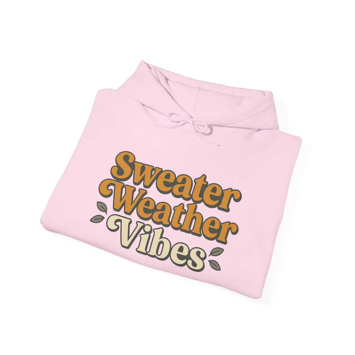 Sweater Weather Vibes Hoodie – Cozy Fall Aesthetic Pullover