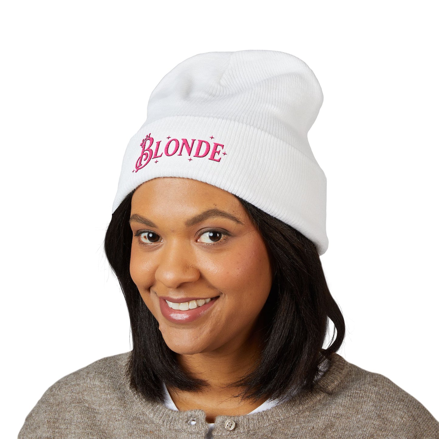 Blonde Wicked-Inspired Beanie | Galinda Aesthetic Winter Hat