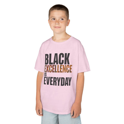 Black Excellence Is Everyday Youth T-Shirt – Inspirational Kids Tee
