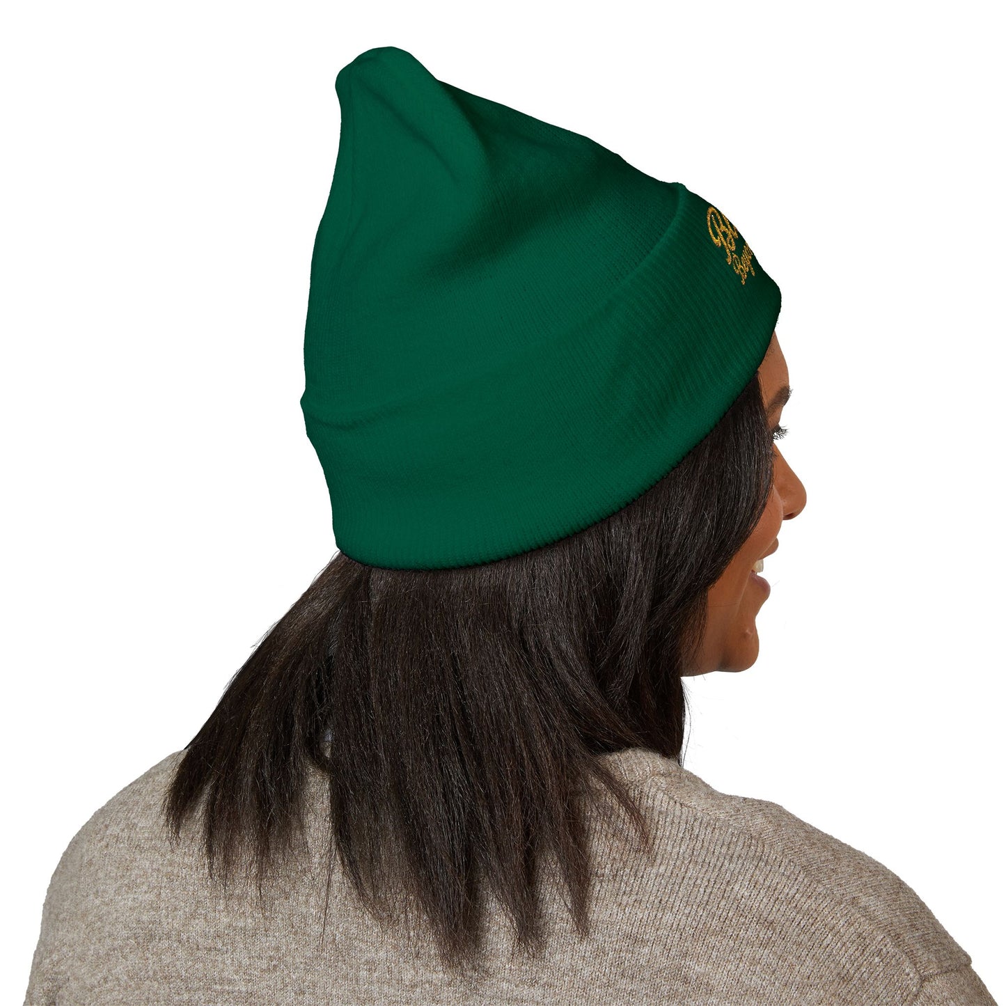 Blessed Beyond Measure Embroidered Beanie – Faith-Inspired Knit Hat (9 Color Options)