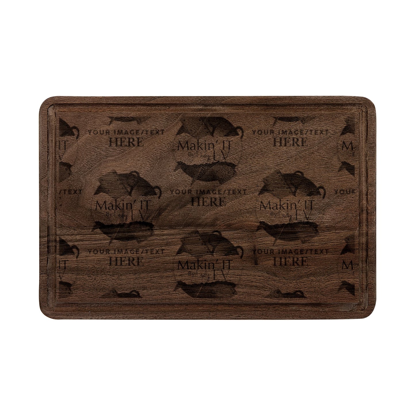 Custom Engraved Wooden Cutting Board