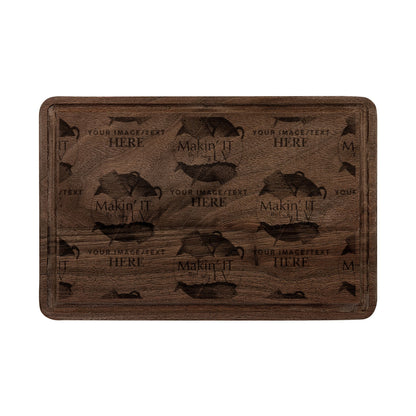 Custom Engraved Wooden Cutting Board