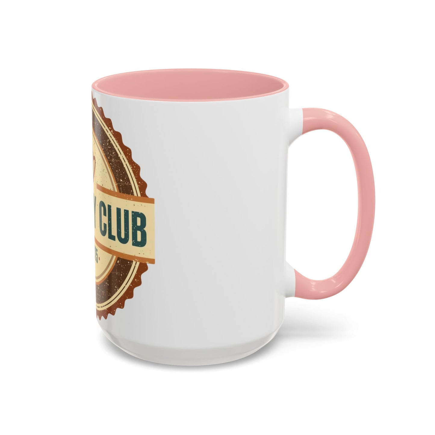The Cozy Club Accent Mug | 11oz & 15oz Coffee Cup for Comfort Seekers (Multiple Colors)