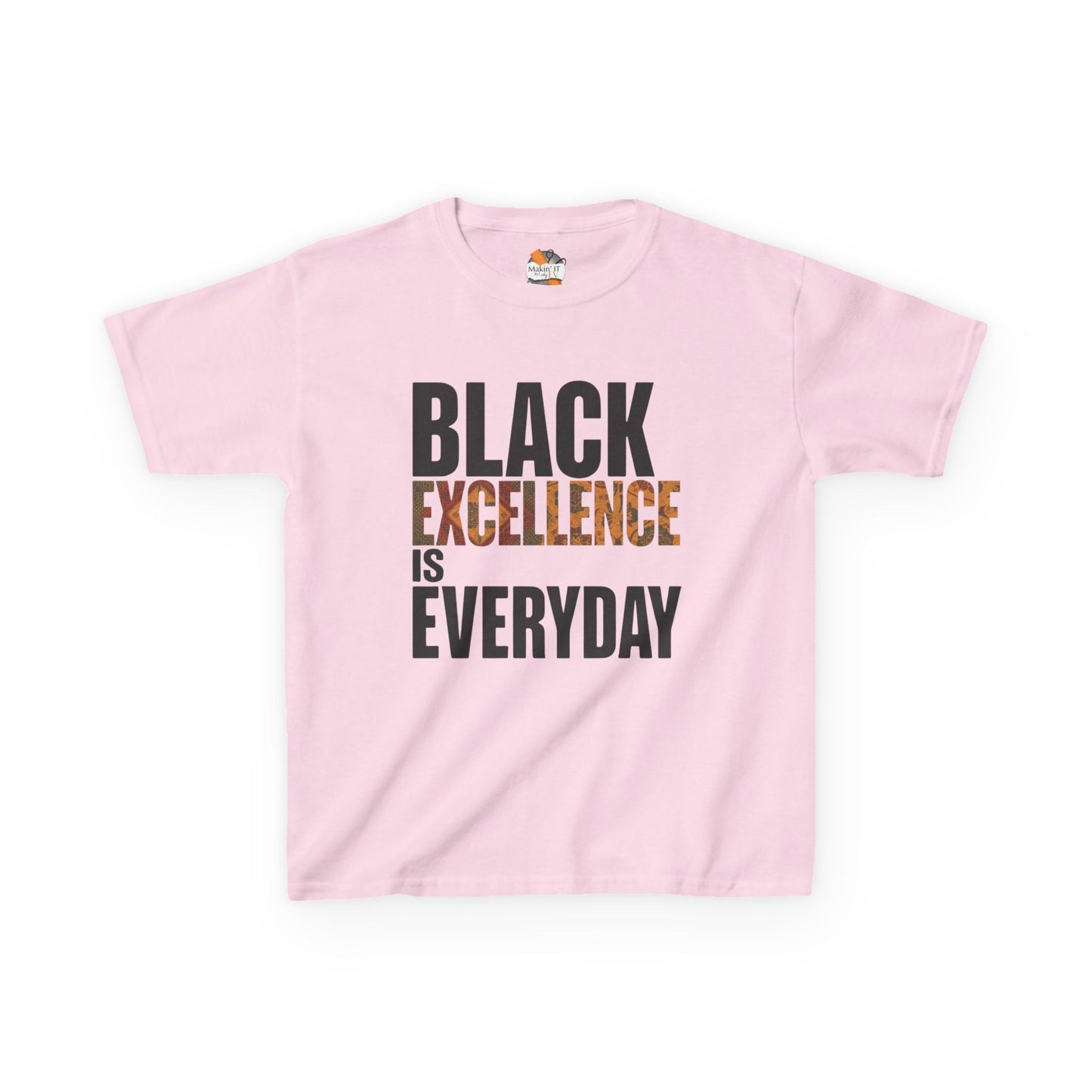 Black Excellence Is Everyday Youth T-Shirt – Inspirational Kids Tee
