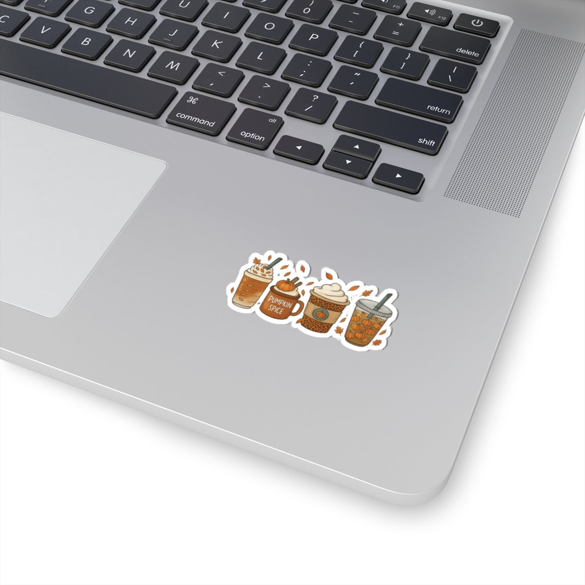 Pumpkin Spice Sticker | Fall Coffee Cup Sticker | Cozy Autumn Aesthetic Laptop & Tumbler Decal (4 Sizes)