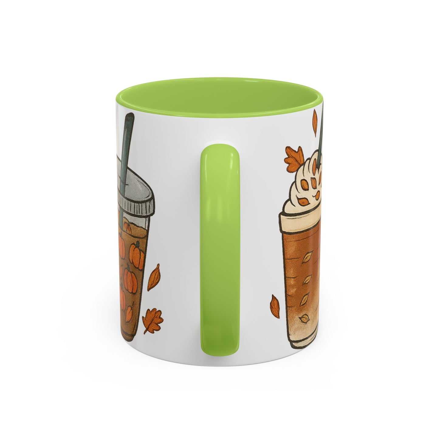 Pumpkin Spice Accent Mug – Fall Coffee Cup (11oz & 15oz)