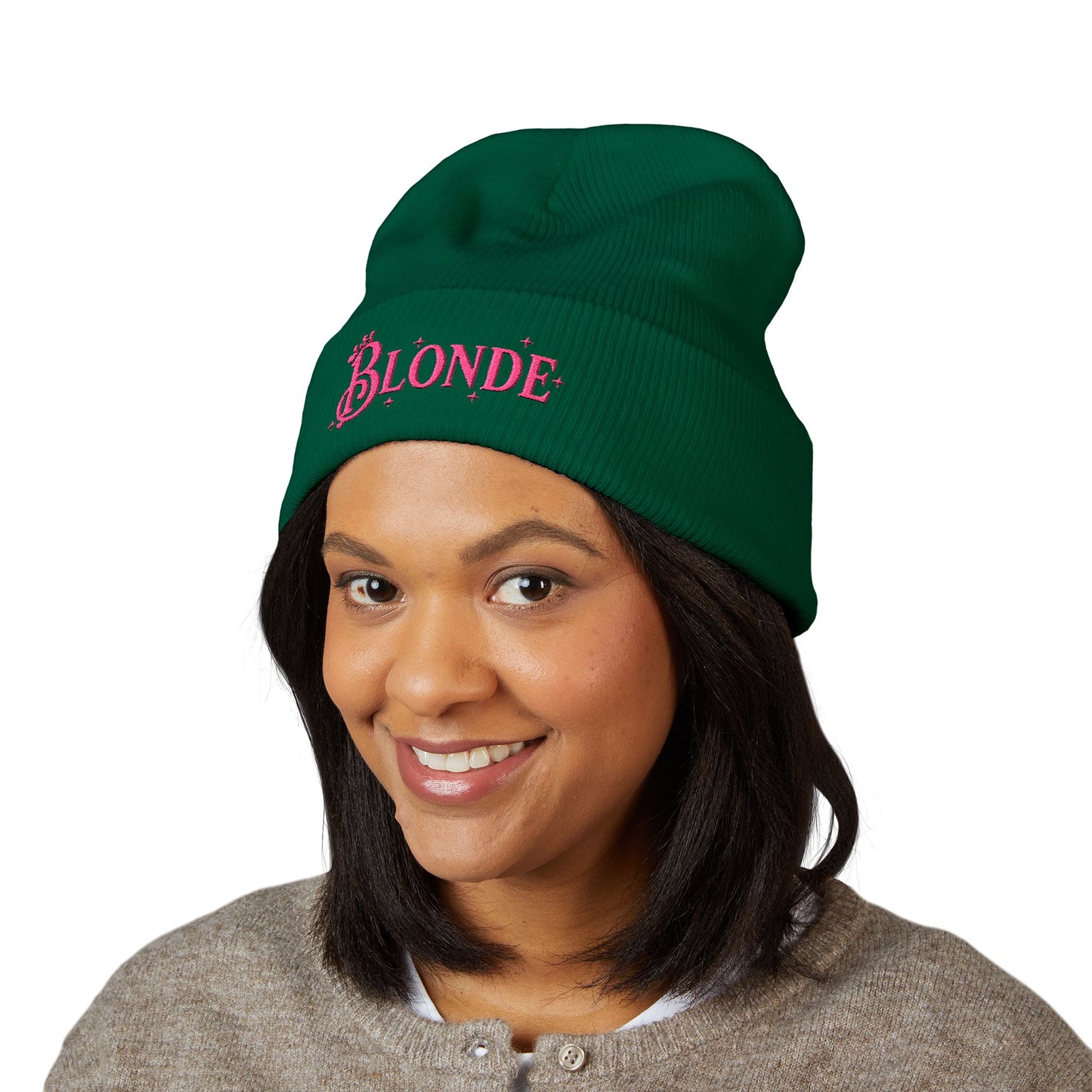 Blonde Wicked-Inspired Beanie | Galinda Aesthetic Winter Hat