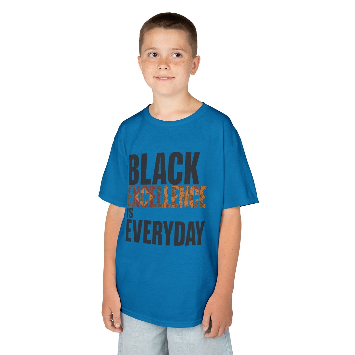 Black Excellence Is Everyday Youth T-Shirt – Inspirational Kids Tee
