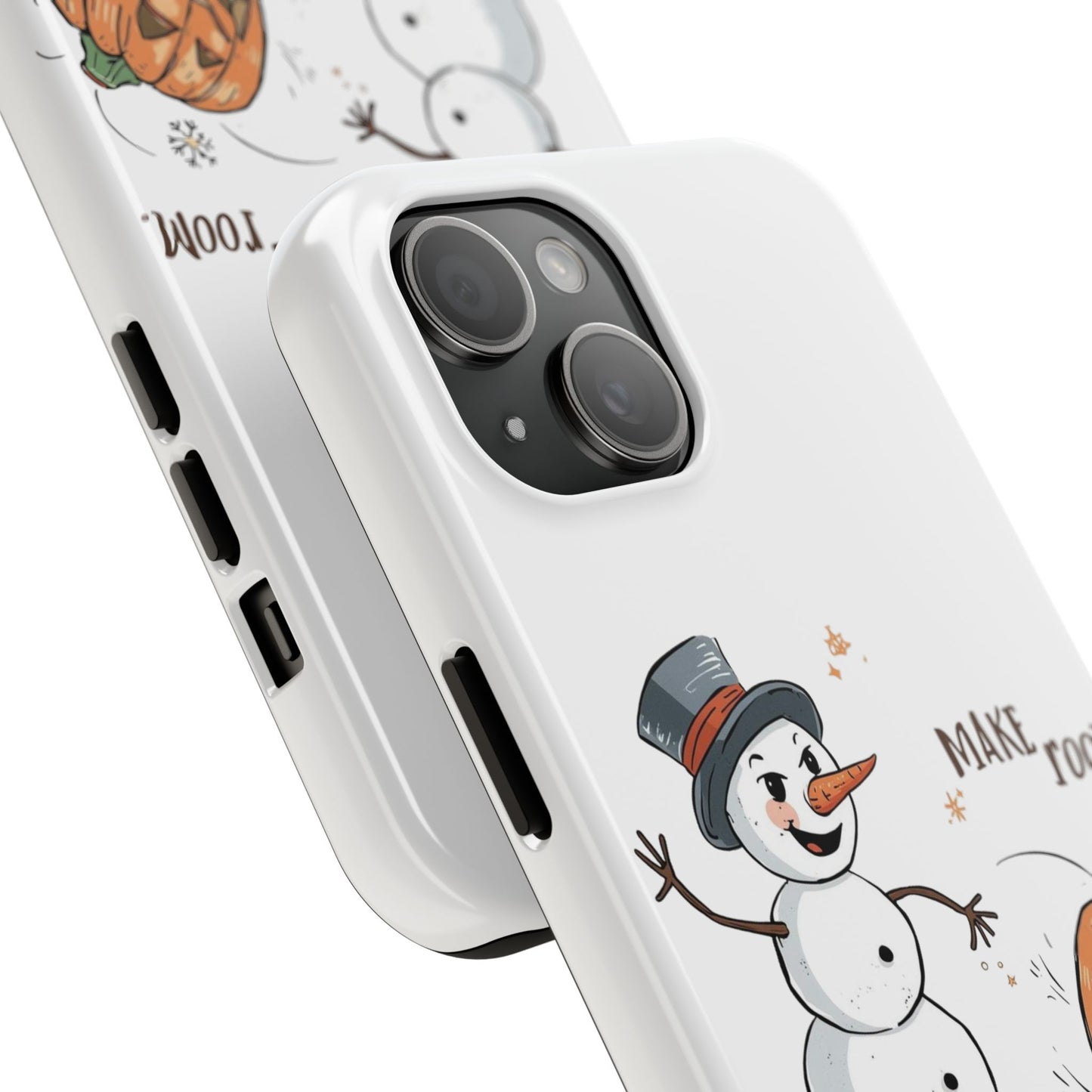 Fall to Winter “Make Room” Humorous Phone Case