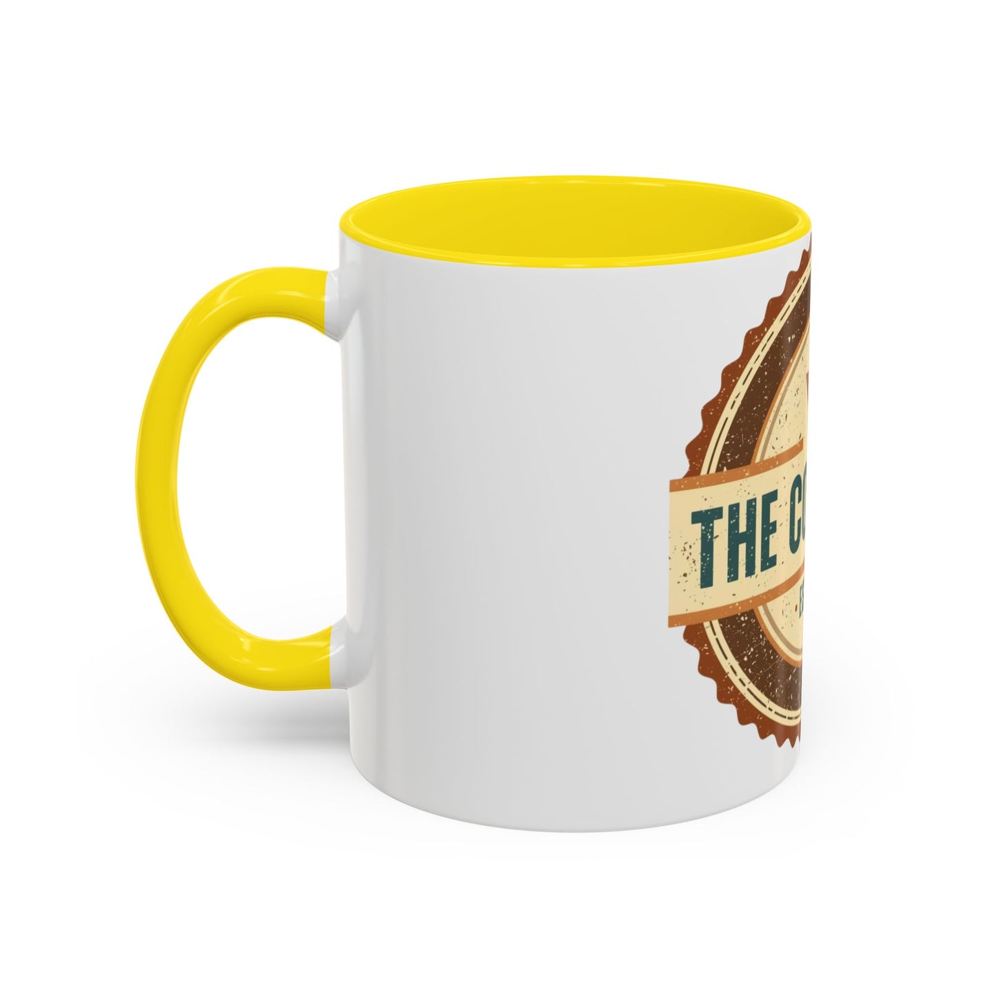 The Cozy Club Accent Mug | 11oz & 15oz Coffee Cup for Comfort Seekers (Multiple Colors)