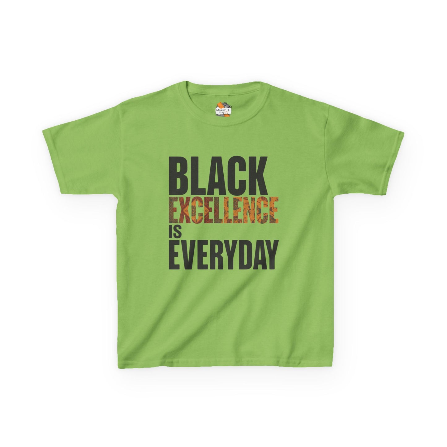 Black Excellence Is Everyday Youth T-Shirt – Inspirational Kids Tee