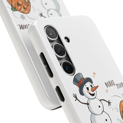 Fall to Winter “Make Room” Humorous Phone Case