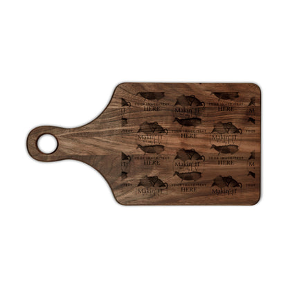 Custom Engraved Wooden Cutting Board