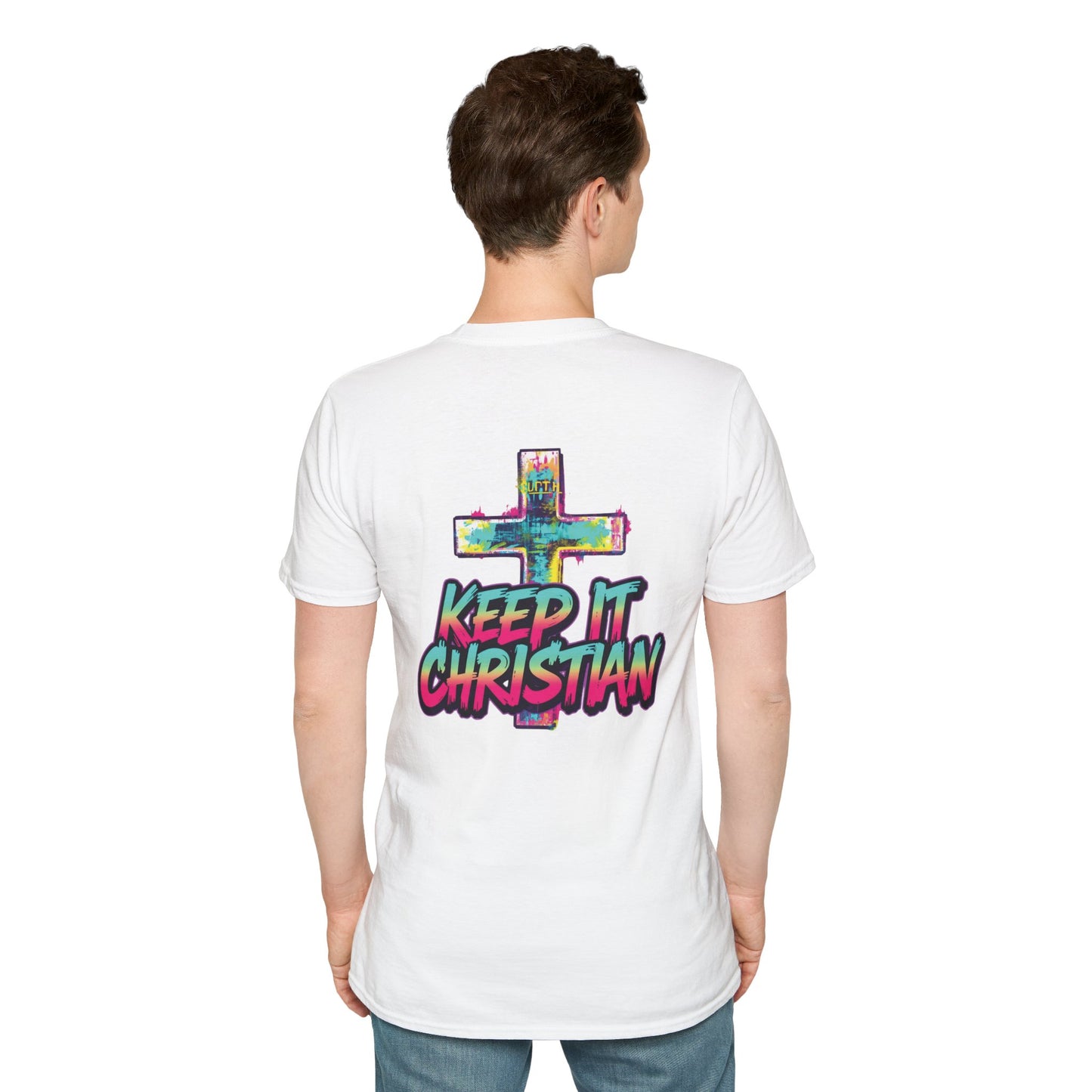 Keep It Christian Unisex T-Shirt | Faith Statement Tee