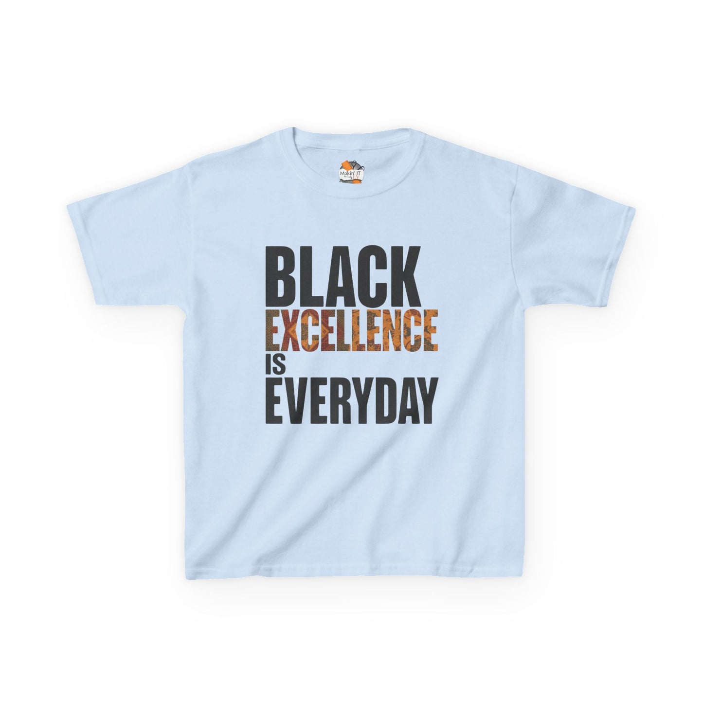 Black Excellence Is Everyday Youth T-Shirt – Inspirational Kids Tee