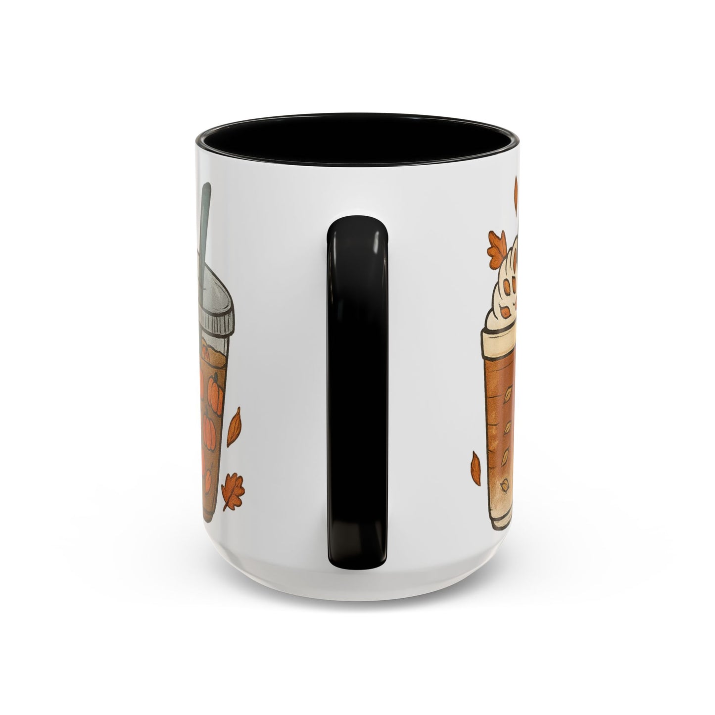 Pumpkin Spice Accent Mug – Fall Coffee Cup (11oz & 15oz)