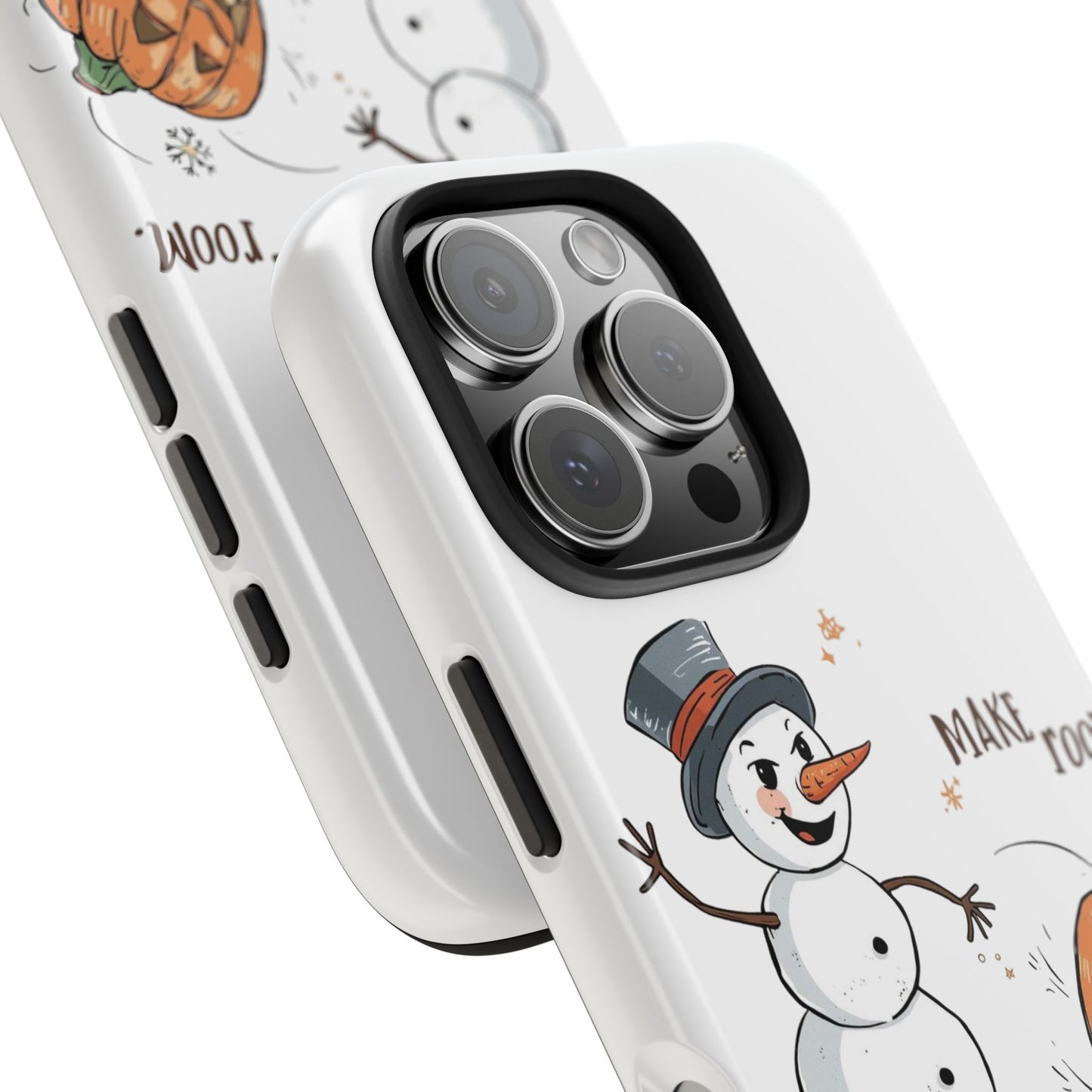 Fall to Winter “Make Room” Humorous Phone Case