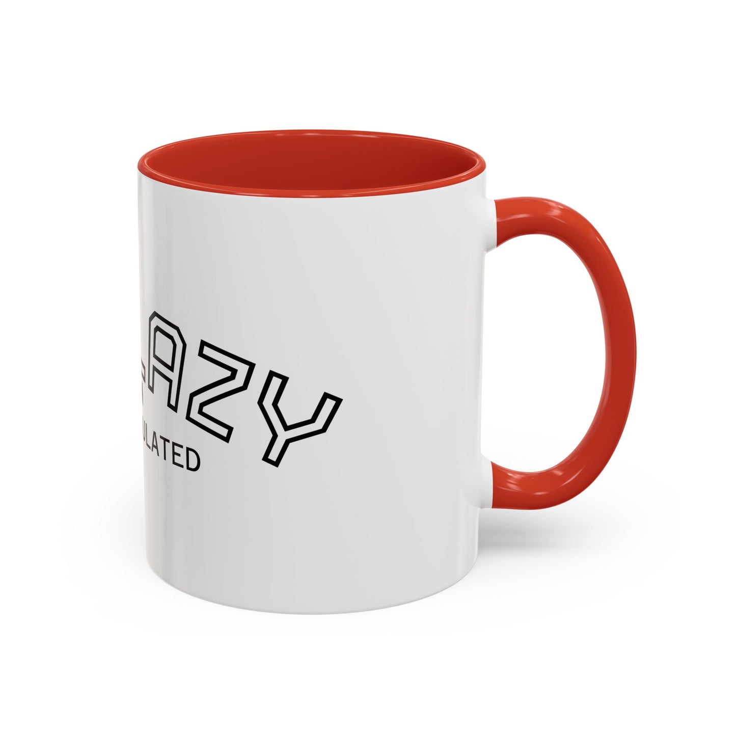 Not Lazy, I’m Overstimulated Accent Mug – Funny Mental Health Coffee Mug