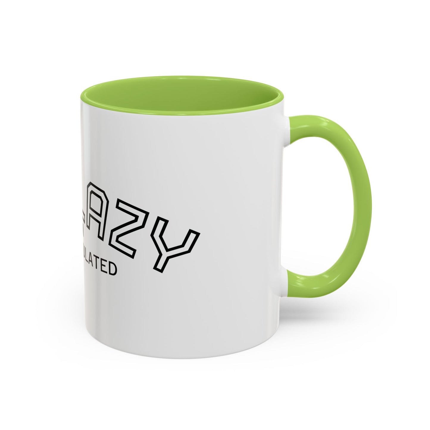 Not Lazy, I’m Overstimulated Accent Mug – Funny Mental Health Coffee Mug
