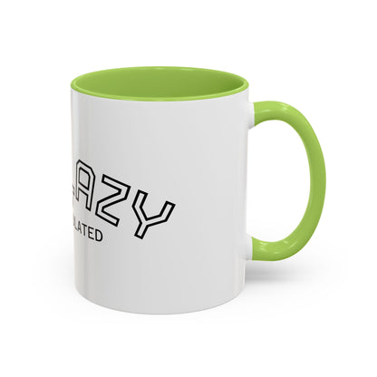 Not Lazy, I’m Overstimulated Accent Mug – Funny Mental Health Coffee Mug