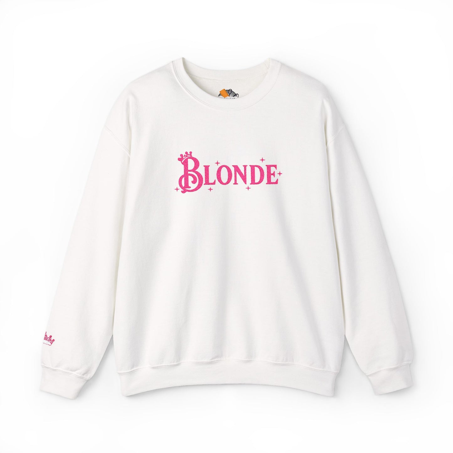 Galinda “Blonde” Wicked Crewneck Sweatshirt | Broadway-Inspired Pink Letter Pullover (4 Color Options)