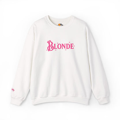 Galinda “Blonde” Wicked Crewneck Sweatshirt | Broadway-Inspired Pink Letter Pullover (4 Color Options)