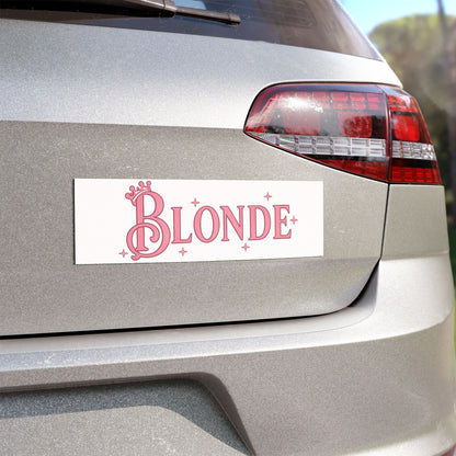 Wicked Inspired Galinda Car Magnet | “Blonde” Pink Princess Magnet
