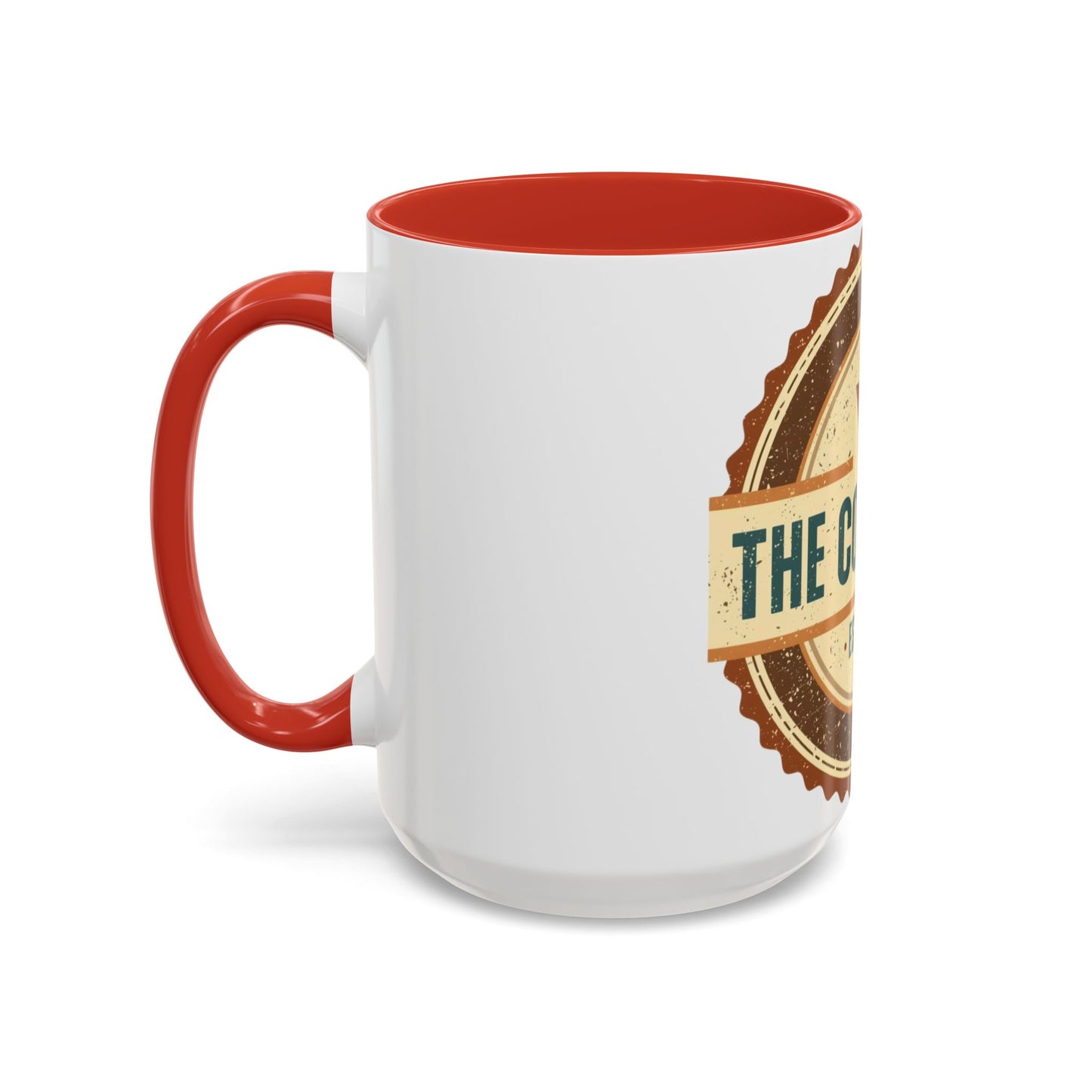 The Cozy Club Accent Mug | 11oz & 15oz Coffee Cup for Comfort Seekers (Multiple Colors)