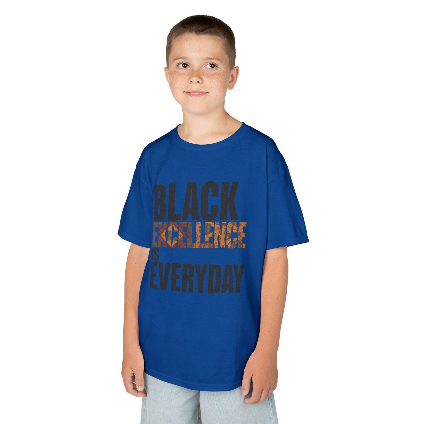 Black Excellence Is Everyday Youth T-Shirt – Inspirational Kids Tee