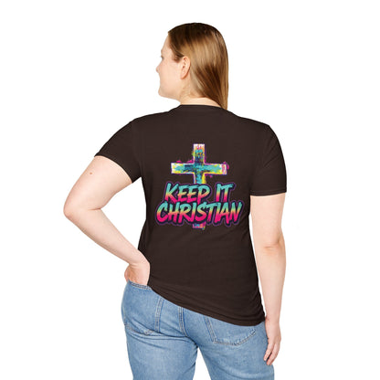 Keep It Christian Unisex T-Shirt | Faith Statement Tee