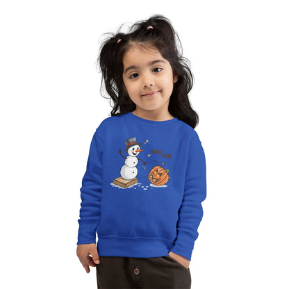 “Make Room” Fall-to-Winter Humorous Toddler Sweatshirt – Cozy Kids Crewneck