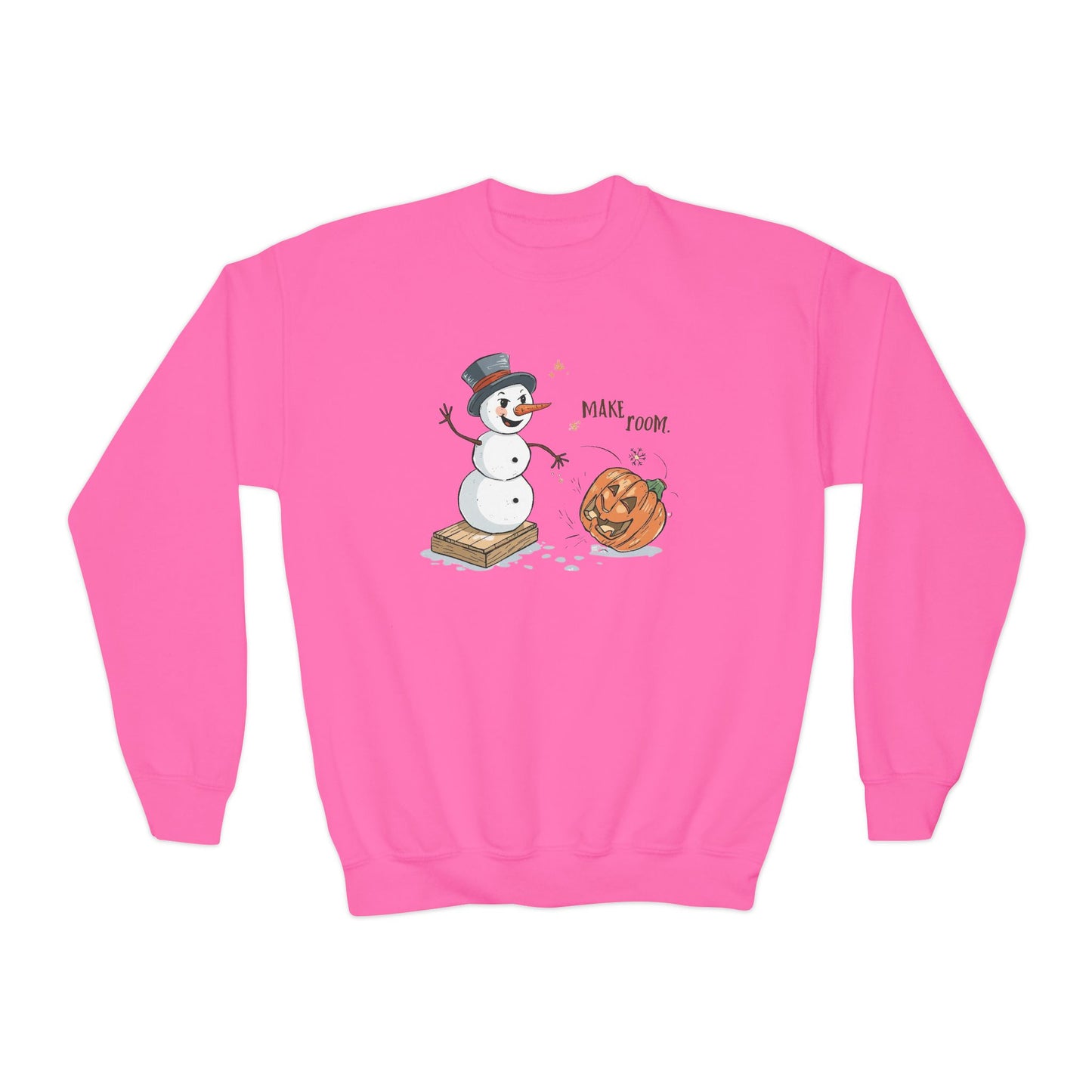 Fall to Winter “Make Room” Youth Crewneck Sweatshirt