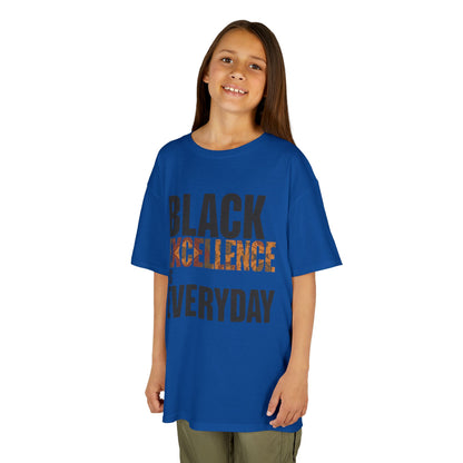 Black Excellence Is Everyday Youth T-Shirt – Inspirational Kids Tee