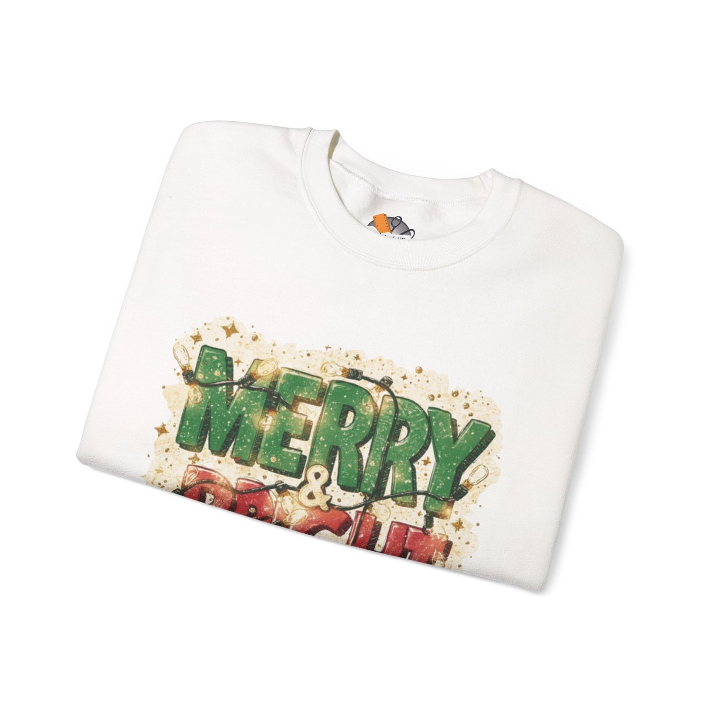Merry & Bright-ish Crewneck Sweatshirt | Funny Holiday Christmas Sweater