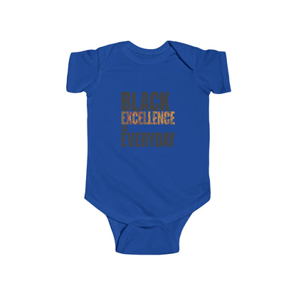 Black Excellence Is Everyday Infant Onesie – Empowerment Baby Bodysuit